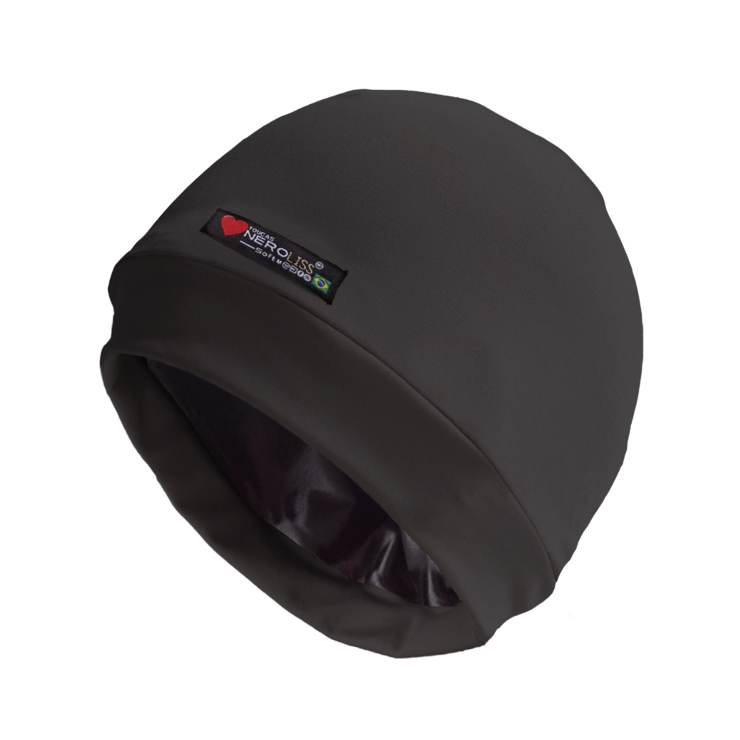 Touca preto tamanho M